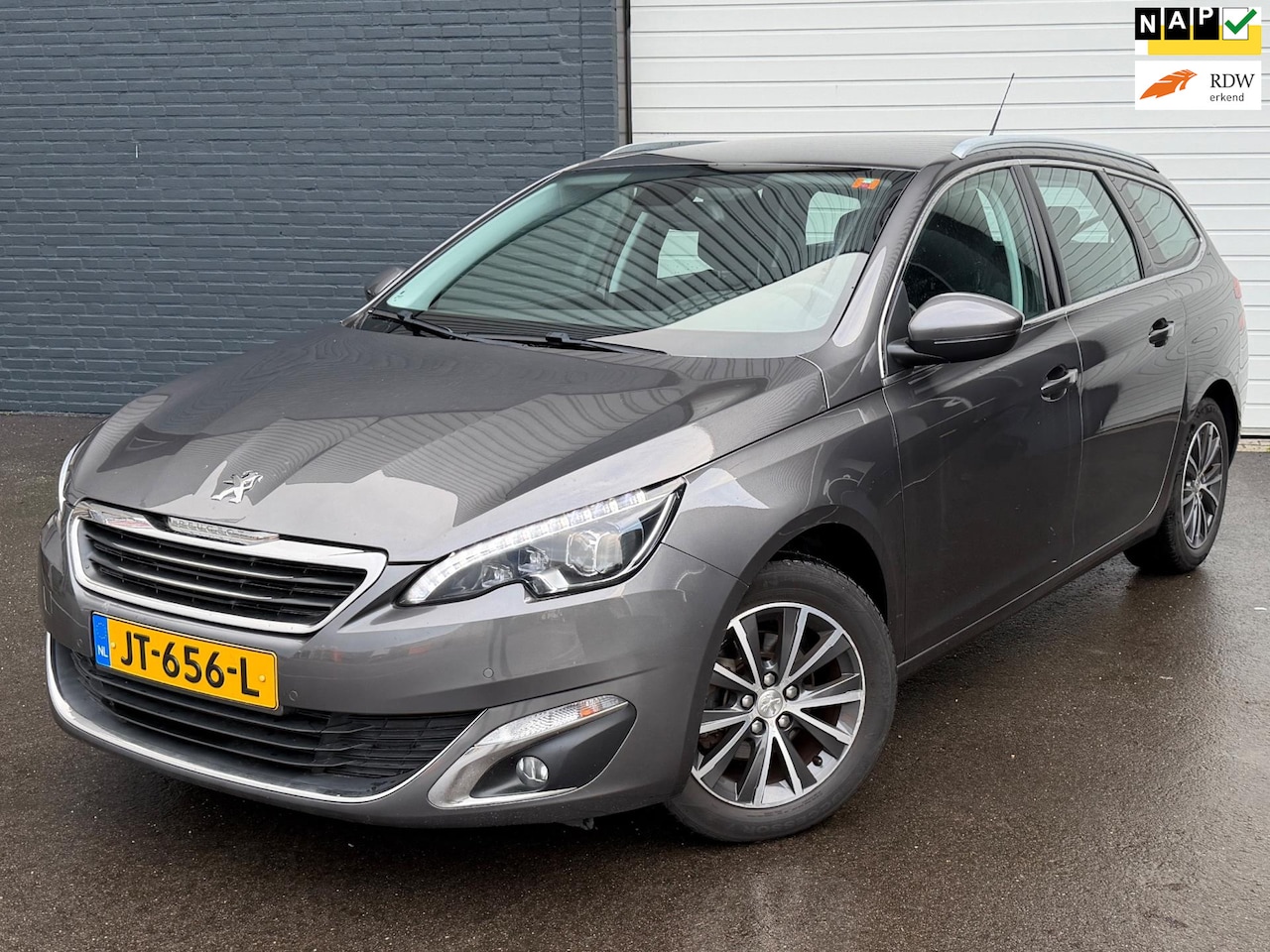 Peugeot 308 SW - 1.2 PureTech Allure LAGEKM/CRUISE/CLIMA/NAVI/LMV - AutoWereld.nl
