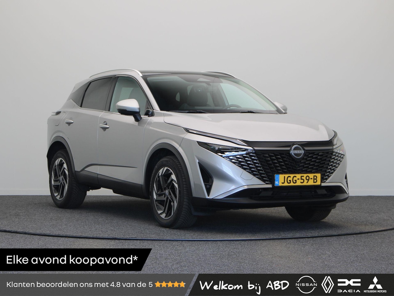 Nissan Qashqai - 158pk MHEV Xtronic N-Connecta | Stoel, stuur en voorruitverwarming | Elektrische Achterkle - AutoWereld.nl