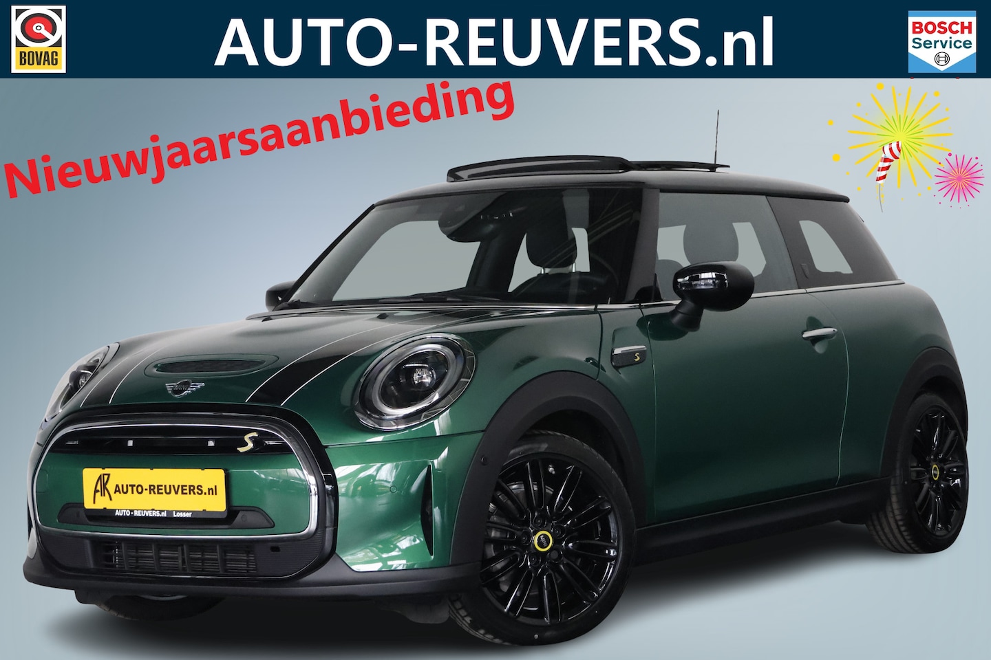 MINI Mini-Electric - Cooper Yours 33 kWh Panorama / Opendak / Leder / HarmanKardon / HUD / CarPlay - AutoWereld.nl
