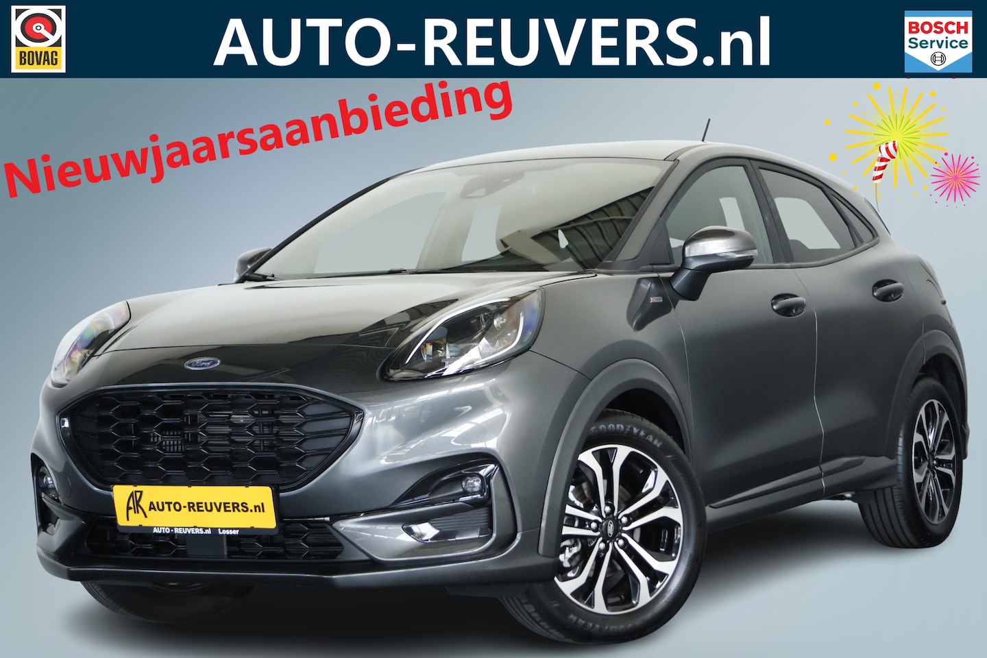 Ford Puma - 1.0 EcoBoost Hybrid ST-Line / LED / Aut / Navi / CarPlay / Cruisecontrol - AutoWereld.nl