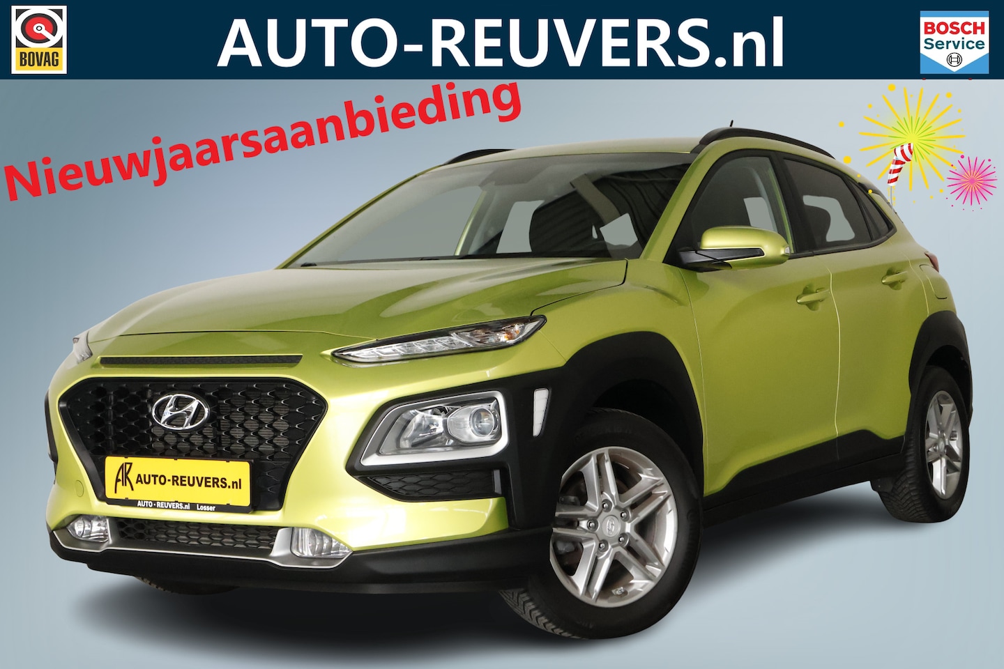 Hyundai Kona - 1.0 T-GDI Premium / CarPlay / Cruisecontrol / Clima / 4S band - AutoWereld.nl