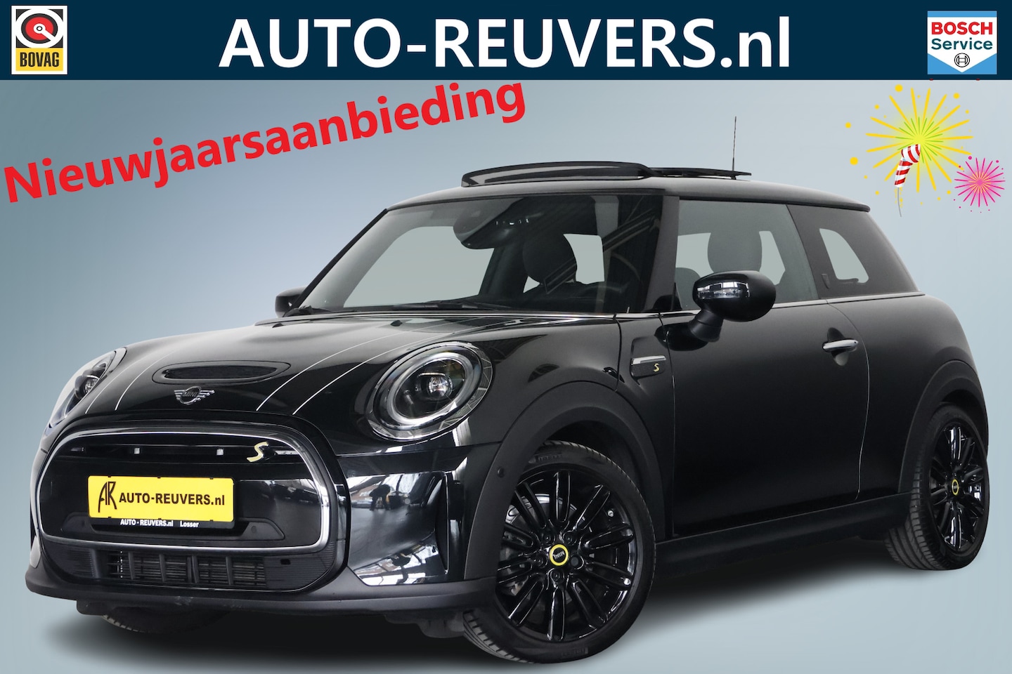 MINI Mini-Electric - Cooper Yours 33 kWh / LED / Opendak / Leder / HarmanKardon / HUD - AutoWereld.nl