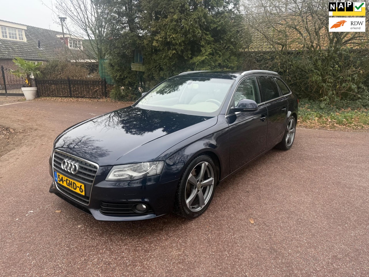 Audi A4 Avant - 1.8 TFSI Pro Line Business / Navi / Pano / Xenon / Leder / Automaat / - AutoWereld.nl