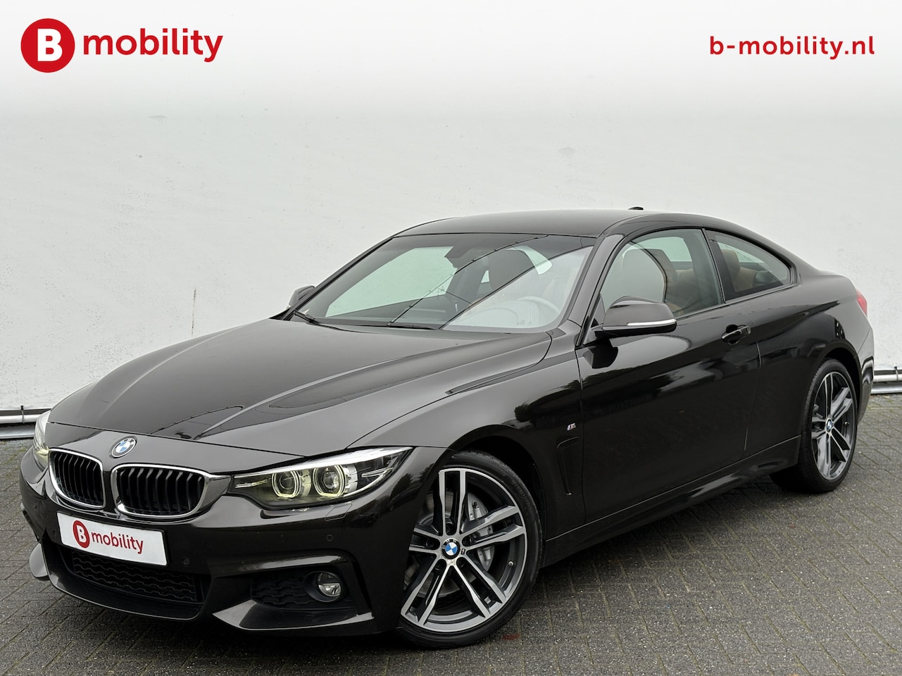 BMW 4-serie Coupé - 440i High Executive M-Sport INDIVIDUAL CITRIN Apple CarPlay | Elektrische Stoelen | Hifi A - AutoWereld.nl