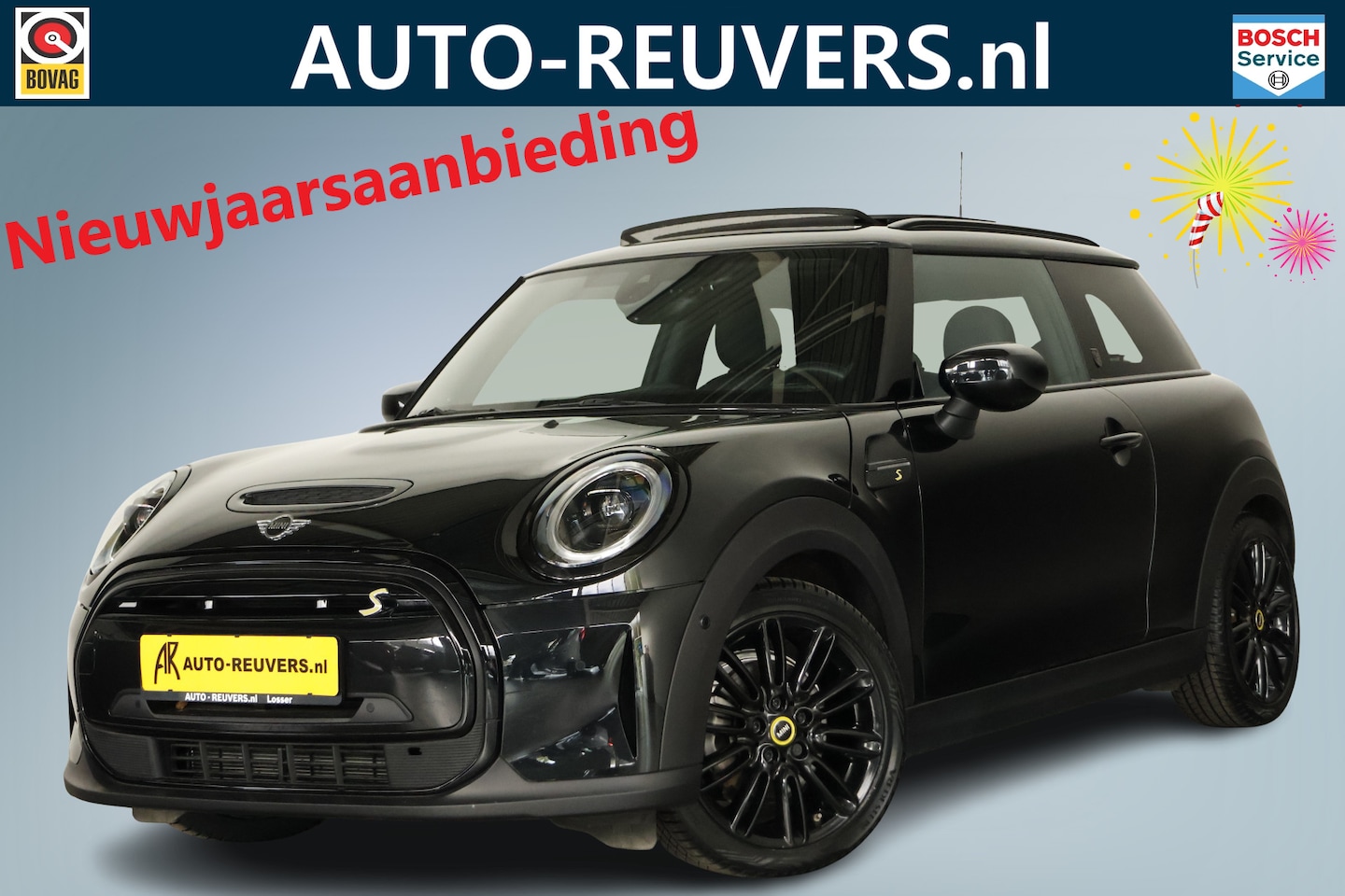 MINI Mini-Electric - Cooper Yours 33 kWh / LED / Opendak / Leder / HarmanKardon / HUD - AutoWereld.nl