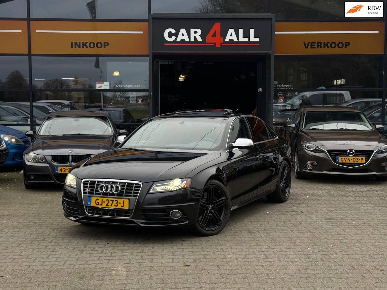 Audi A4 Limousine - 3.0 TFSI S4 quattro Pro Line 460PK/DAKJE/LEDER/DODEHOEK/MEMORY - AutoWereld.nl