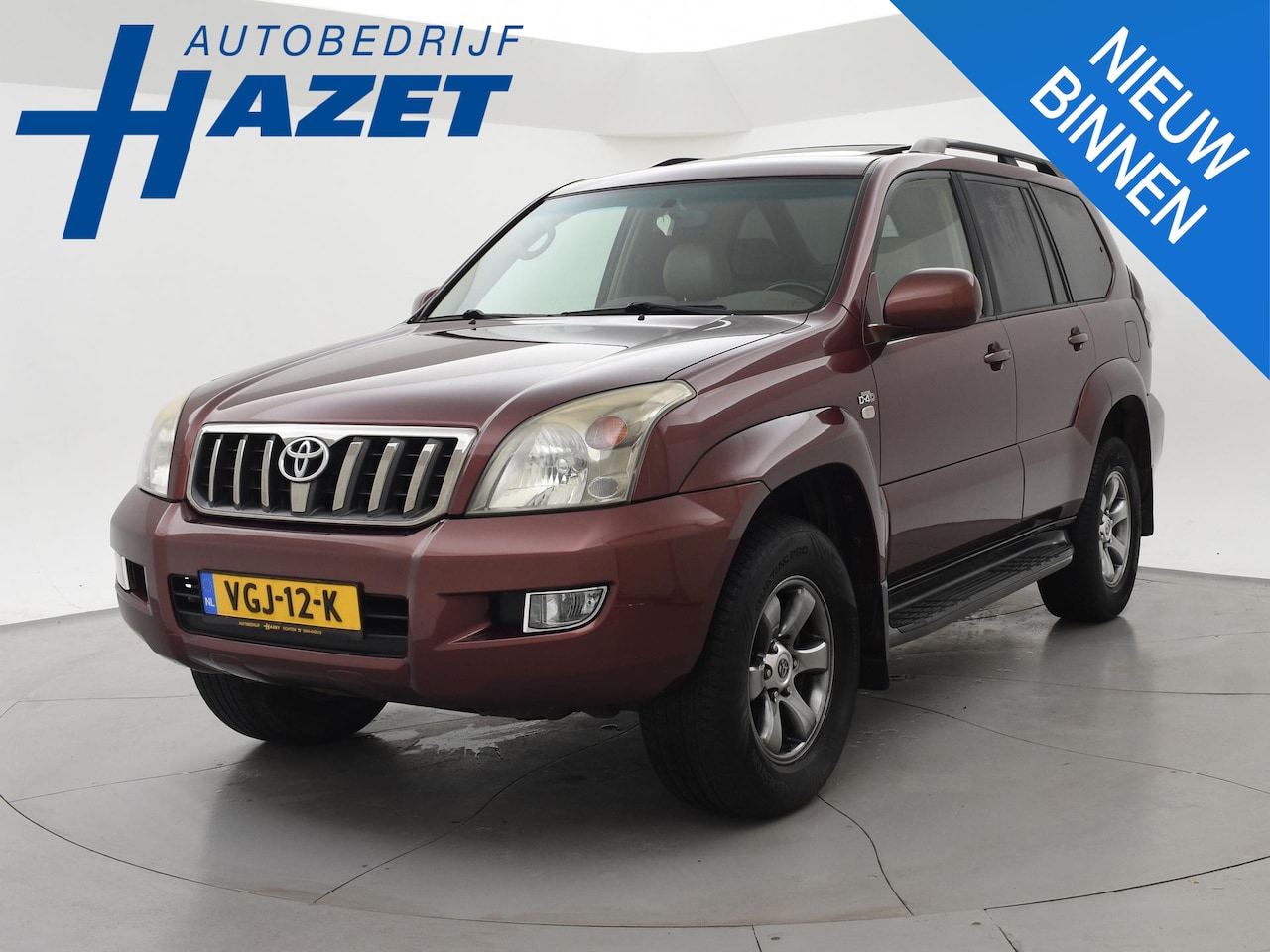 Toyota Land Cruiser - 3.0 D-4D AUT. 5-DEURS VAN + SCHUIFDAK | LEDER | CAMERA | STOELVERW. | TREKHAAK - AutoWereld.nl