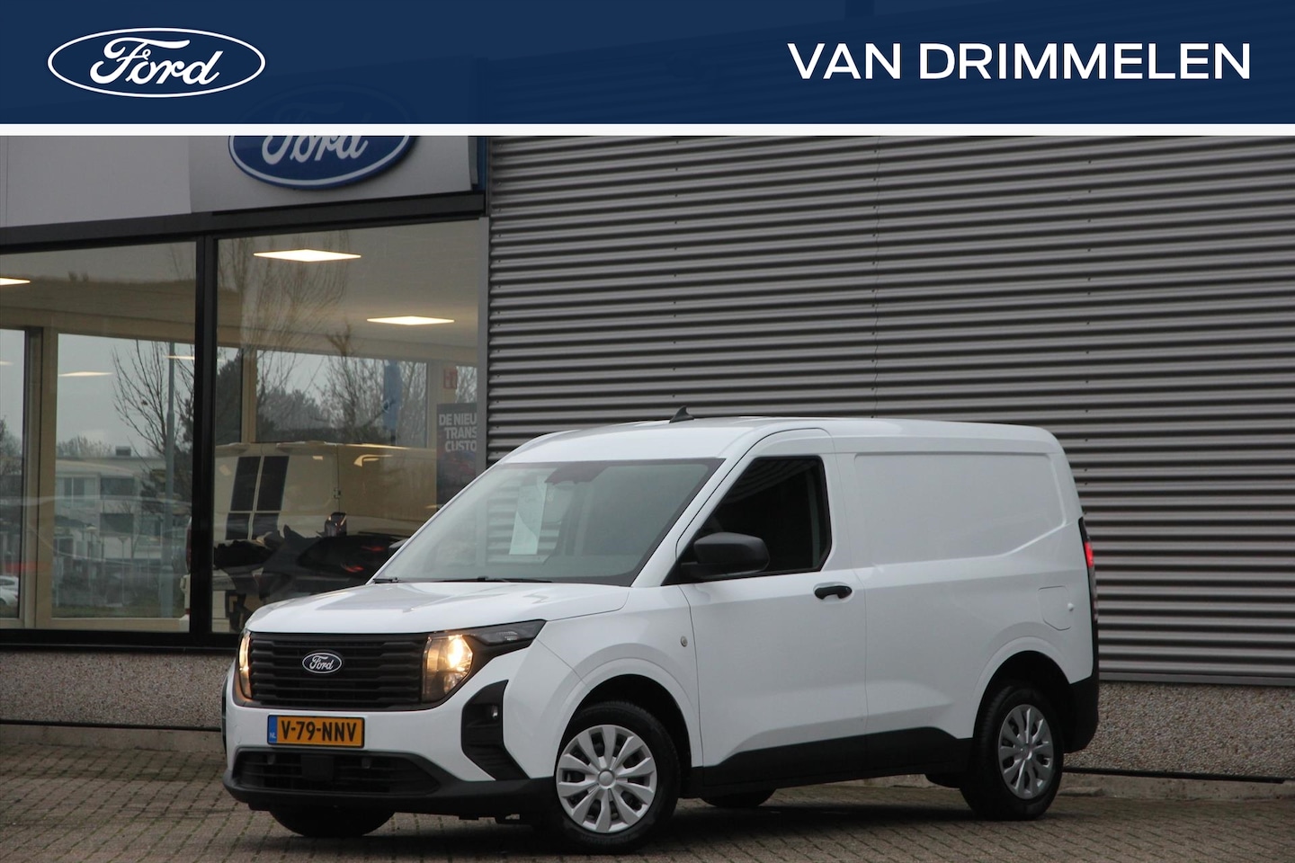 Ford Transit Courier - 1.0 100pk Trend 'Frozen White' - AutoWereld.nl