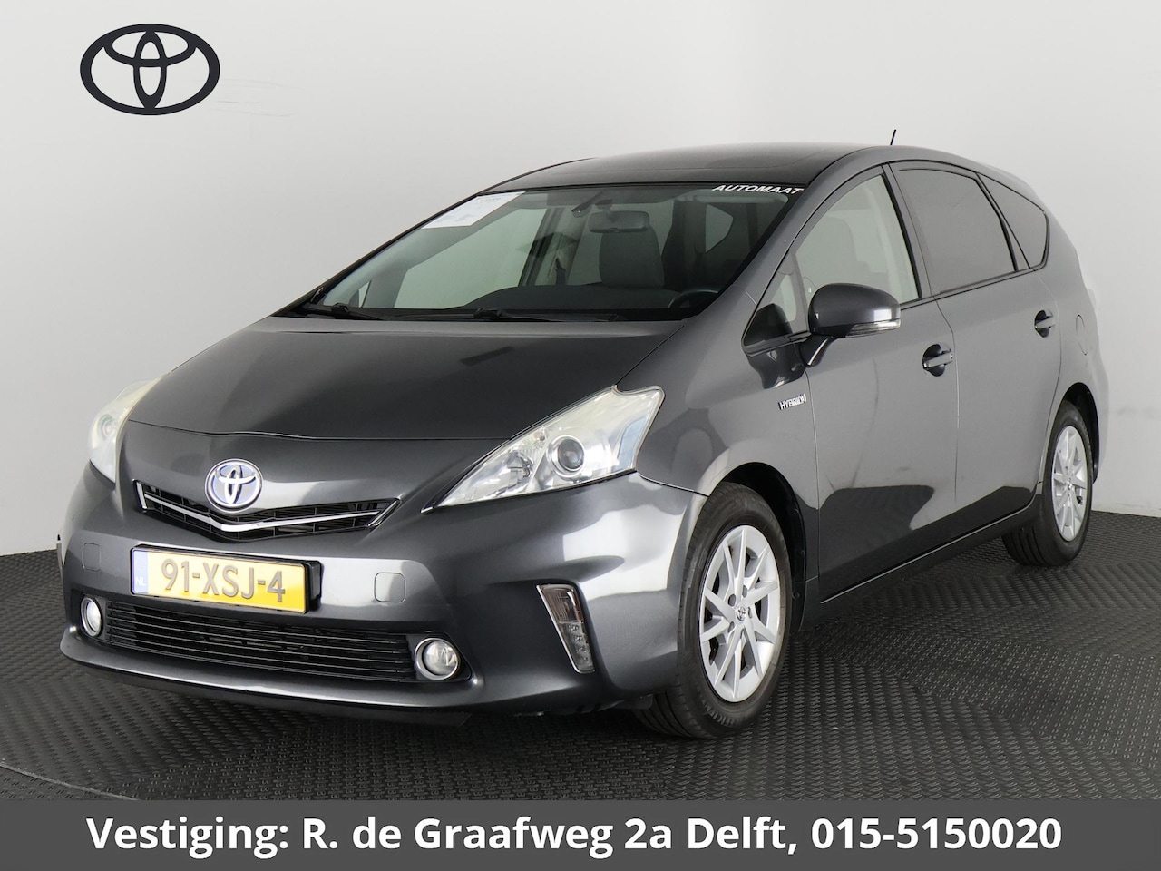 Toyota Prius Wagon - 1.8 Aspiration 96g 7-persoons | Navigatie | Panoramadak | Dealer Onderhouden | Parkeersens - AutoWereld.nl