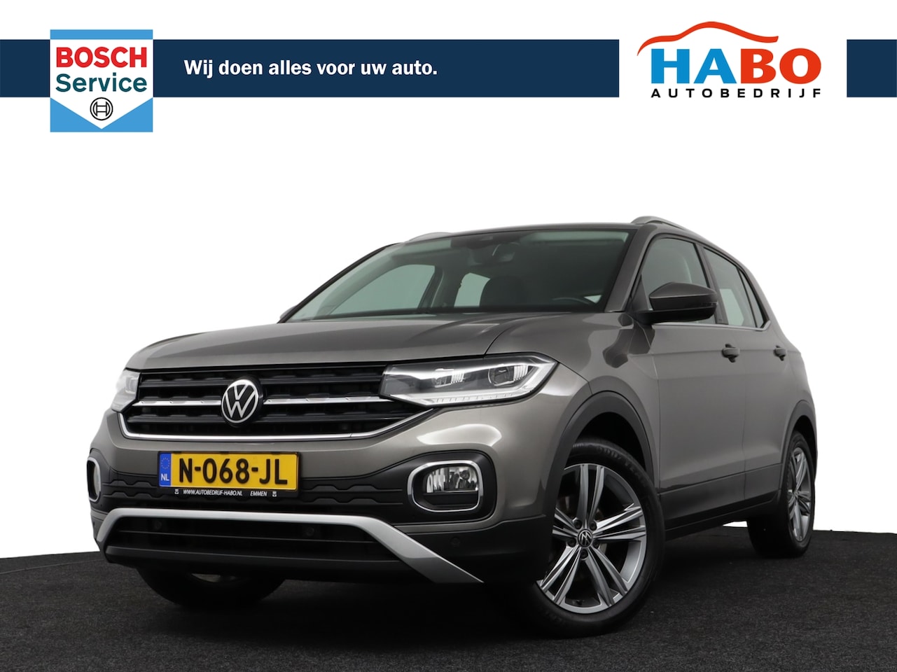 Volkswagen T-Cross - 1.0 TSI STYLE BUSINESS R ECC/ADAPTIVE.CRUISE/NAV/CAMERA/STOEL.VERWARM/AFN.TREKHAAK/LMV - AutoWereld.nl
