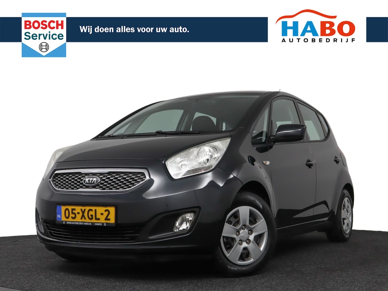 Kia Venga - 1.4 CVVT PLUS PACK NAVIGATOR AC/CRUISE/NAV/CAMERA/TREKHAAK - AutoWereld.nl