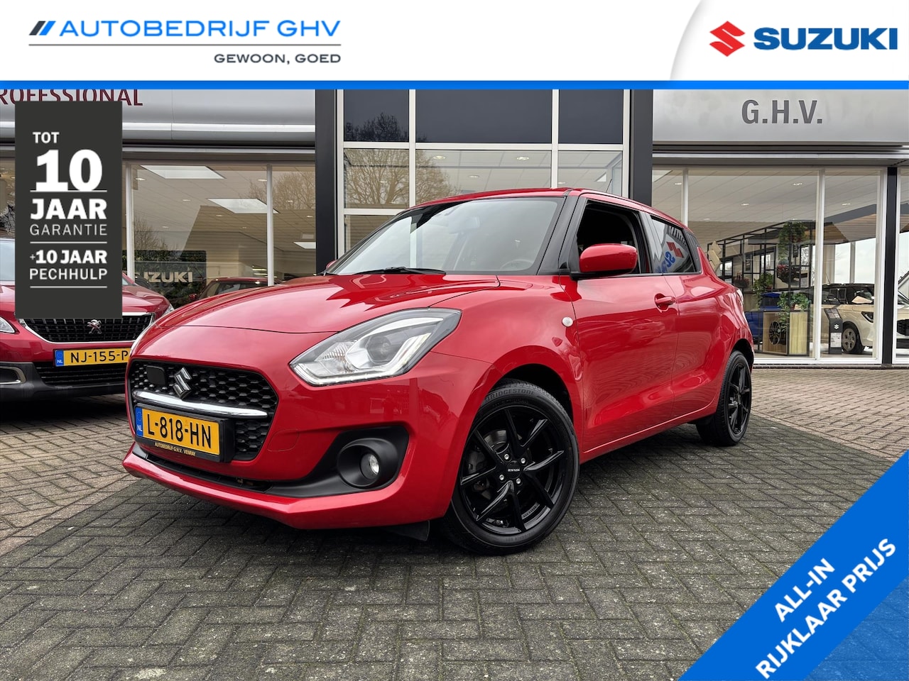 Suzuki Swift - 1.2 DualJet 83pk Smart Hybrid Select - AutoWereld.nl