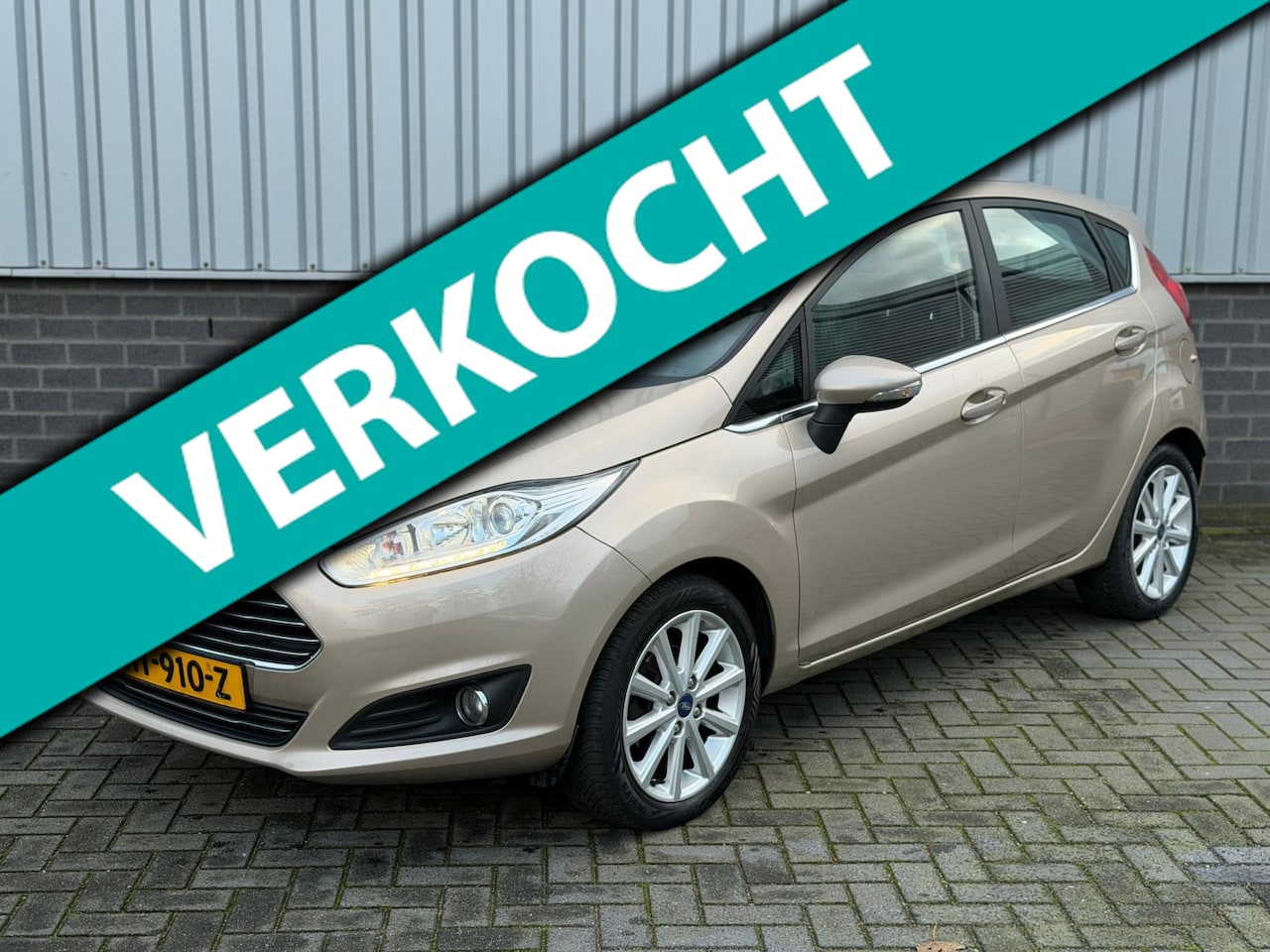 Ford Fiesta - 1.0 EcoBoost Titanium |Navi|Airco|CruiseCtrl|PDC|Bluetooth| - AutoWereld.nl