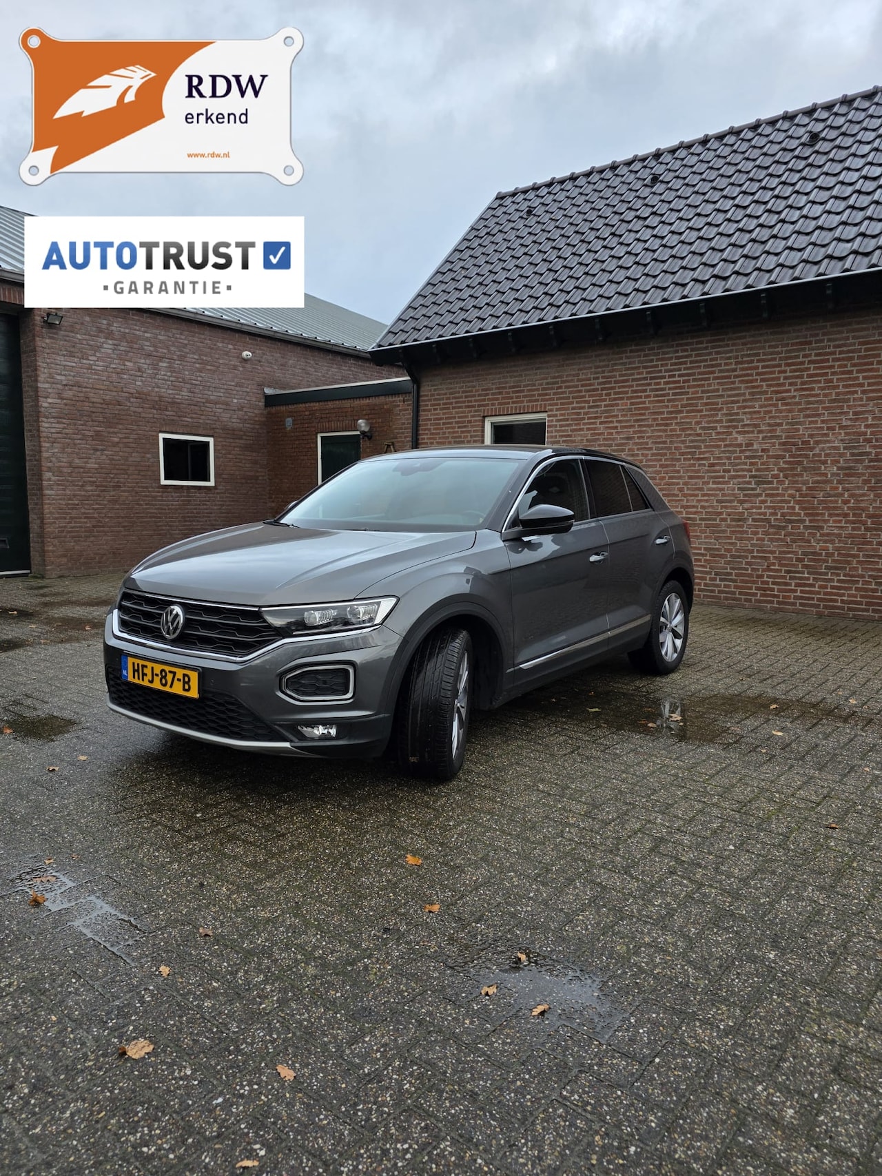 Volkswagen T-Roc - 2.0 TSI 4Motion Sport 191pk | Flippers | Carplay | Virtual cockpit | Stoelverwarming | 17'' - AutoWereld.nl