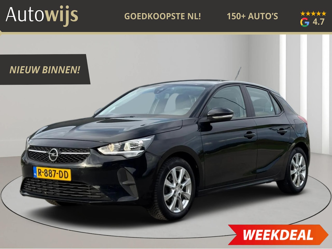 Opel Corsa - 1.2 Edition|NL AUTO|Carplay|NAVI|D-RIEM VV|LM-VELG - AutoWereld.nl