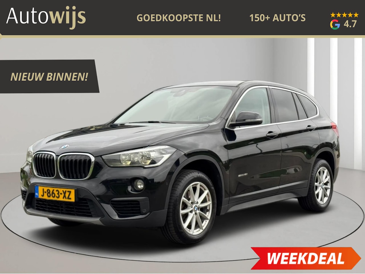 BMW X1 - SDrive18i High Executive|AUT|NAVI|Stoelverw|PDC|CRUISE - AutoWereld.nl
