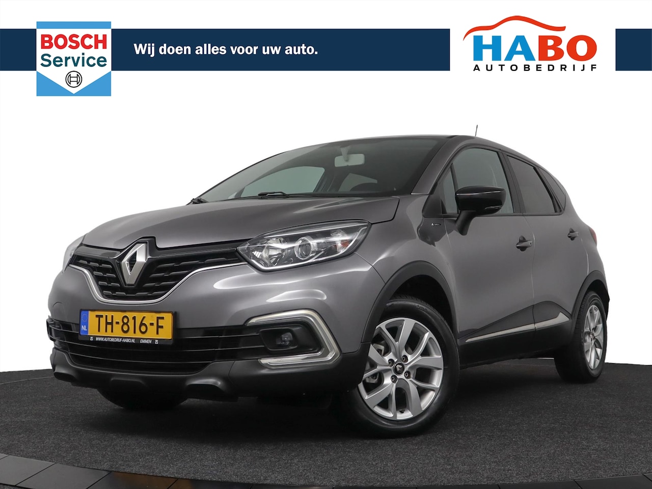 Renault Captur - 0.9 TCE LIMITED AC/CRUISE/NAV/CAMERA/KEYLESS.ENTRY/TREKHAAK/68.000KM!! - AutoWereld.nl