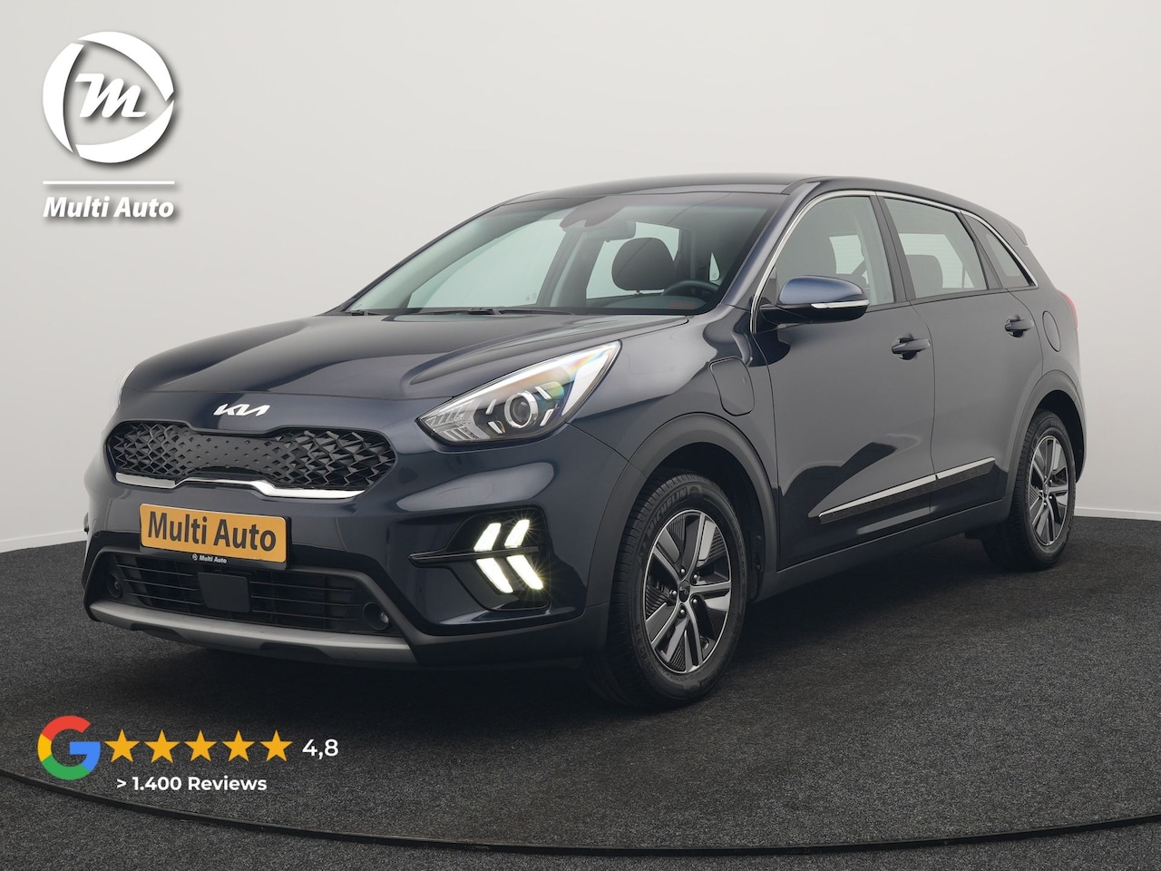 Kia Niro - 1.6 GDi DynamicLine Plug In Hybrid 142pk Dealer O.H. PHEV | Trekhaak Afn. | Adaptive Cruis - AutoWereld.nl