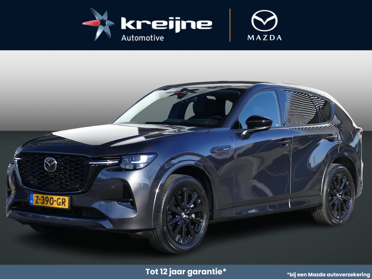 Mazda CX-60 - 2.5 e-SkyActiv PHEV Homura | Driver Assistance Pack | Convenience & Sound Pack | Logo's Zw - AutoWereld.nl