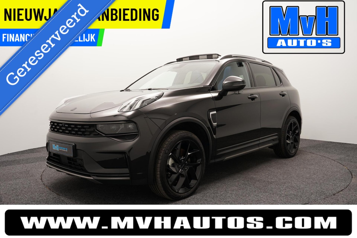 Lynk & Co 01 - 1.5 Hybride|FULL BLACK XL|ZWARTE.HEMEL|NAP - AutoWereld.nl