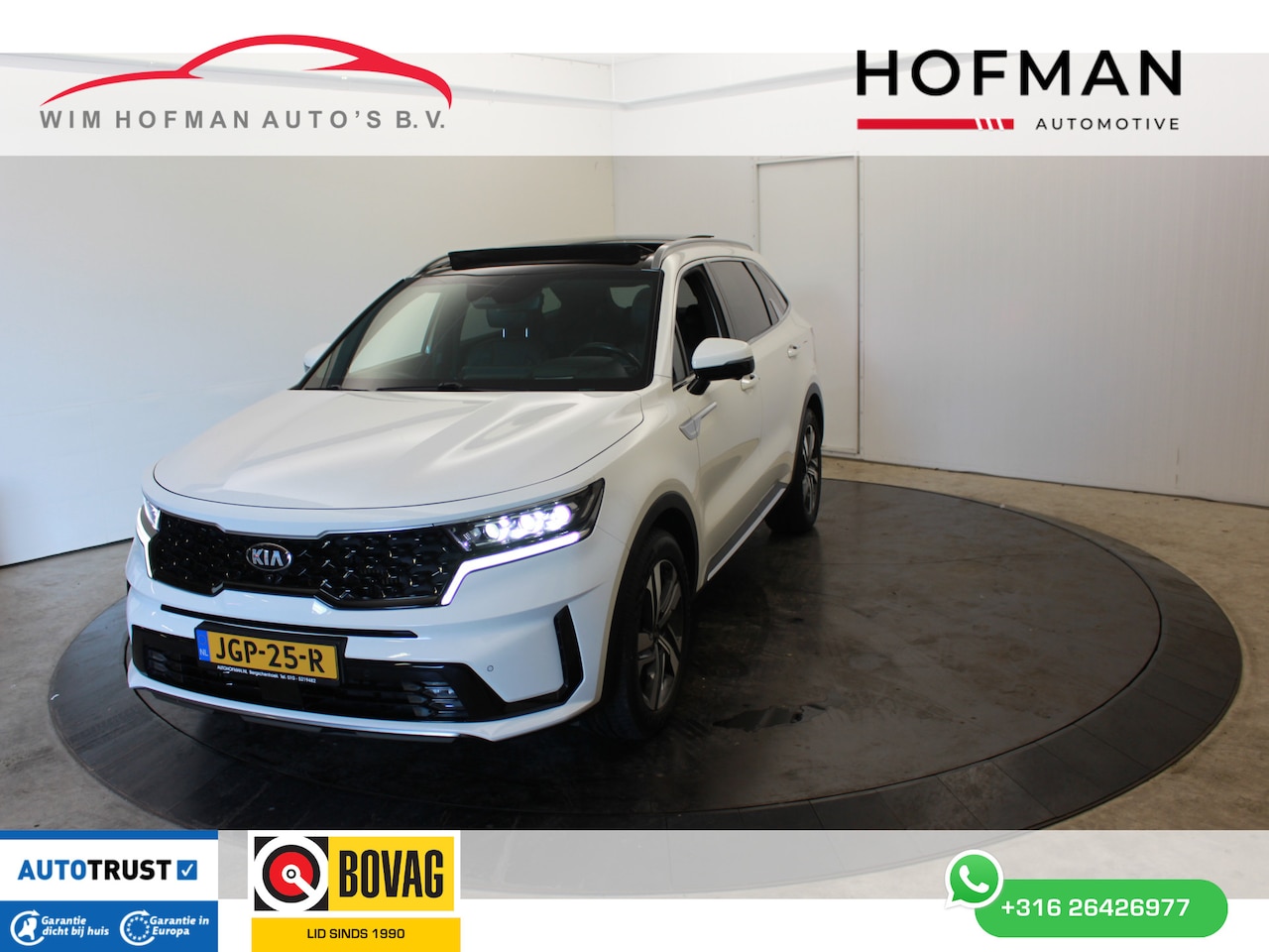 Kia Sorento - 1.6 T-GDI Plug-in Hybrid 4WD Exe Trekh Parel Lak Pano Bose Nappa leder Donkere hemel - AutoWereld.nl