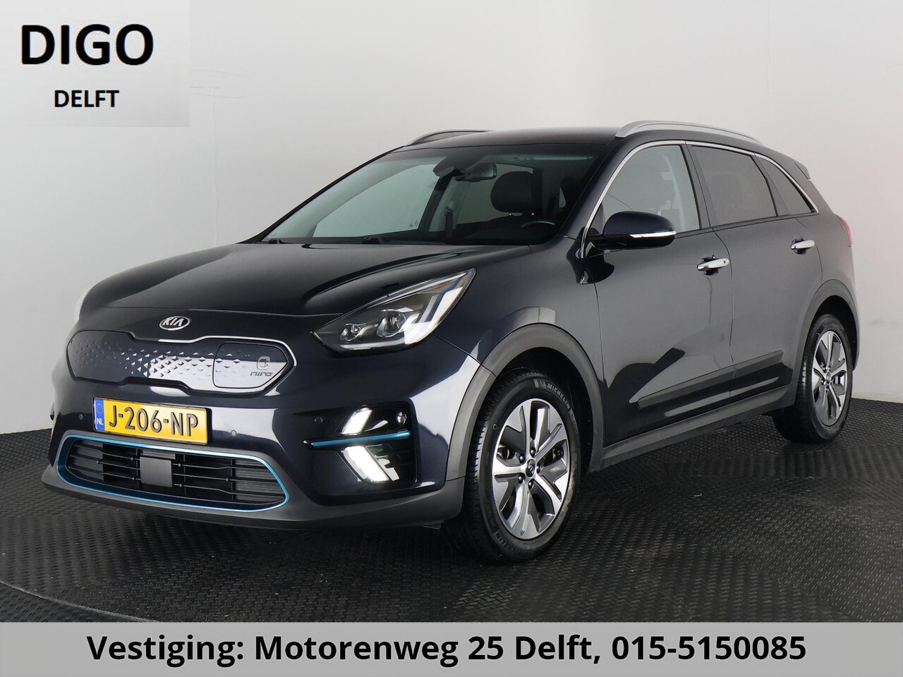 Kia e-Niro - EXECUTIVELINE 64 KwH 1e EIG. ACCUTEST 100% !! WLTP 3-FASE. 204 PK . BEREIK WLTP 478 KM!! N - AutoWereld.nl