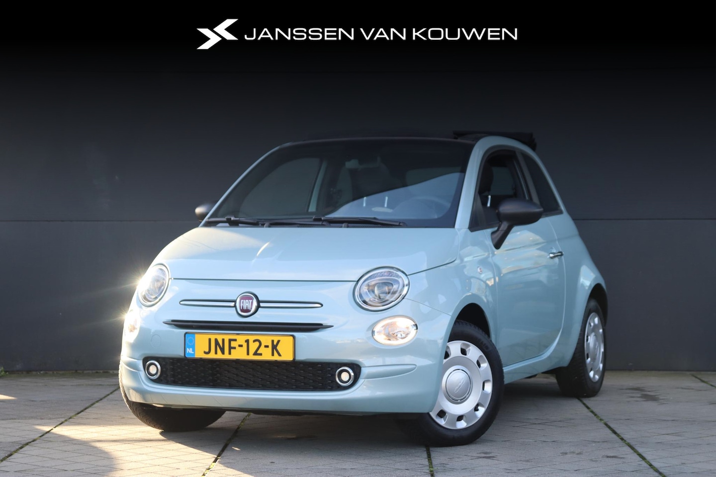 Fiat 500 C - 1.0 Hybrid Cabrio / Airco / Uconnect / Cruise Control - AutoWereld.nl