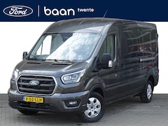Ford Transit - 350 L3H2 2.0 TDCI 165pk Limited | Full Options | Dubbele Schuifdeur | Bijrijdersbank | 360