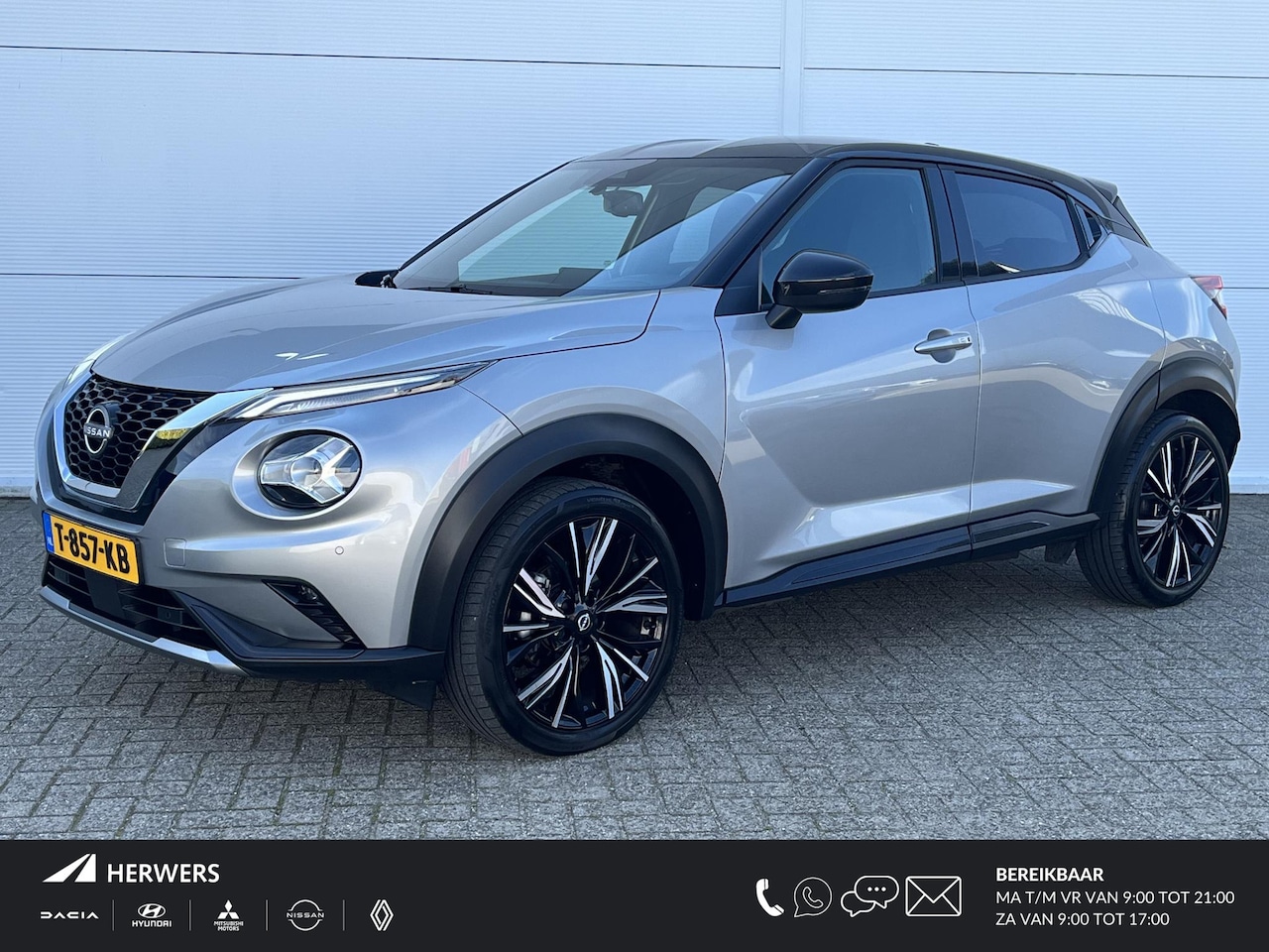 Nissan Juke - 1.0 DIG-T N-Design /autonomous Emergency Braking/ achteropkomend verkeer waarschuwing/ cru - AutoWereld.nl
