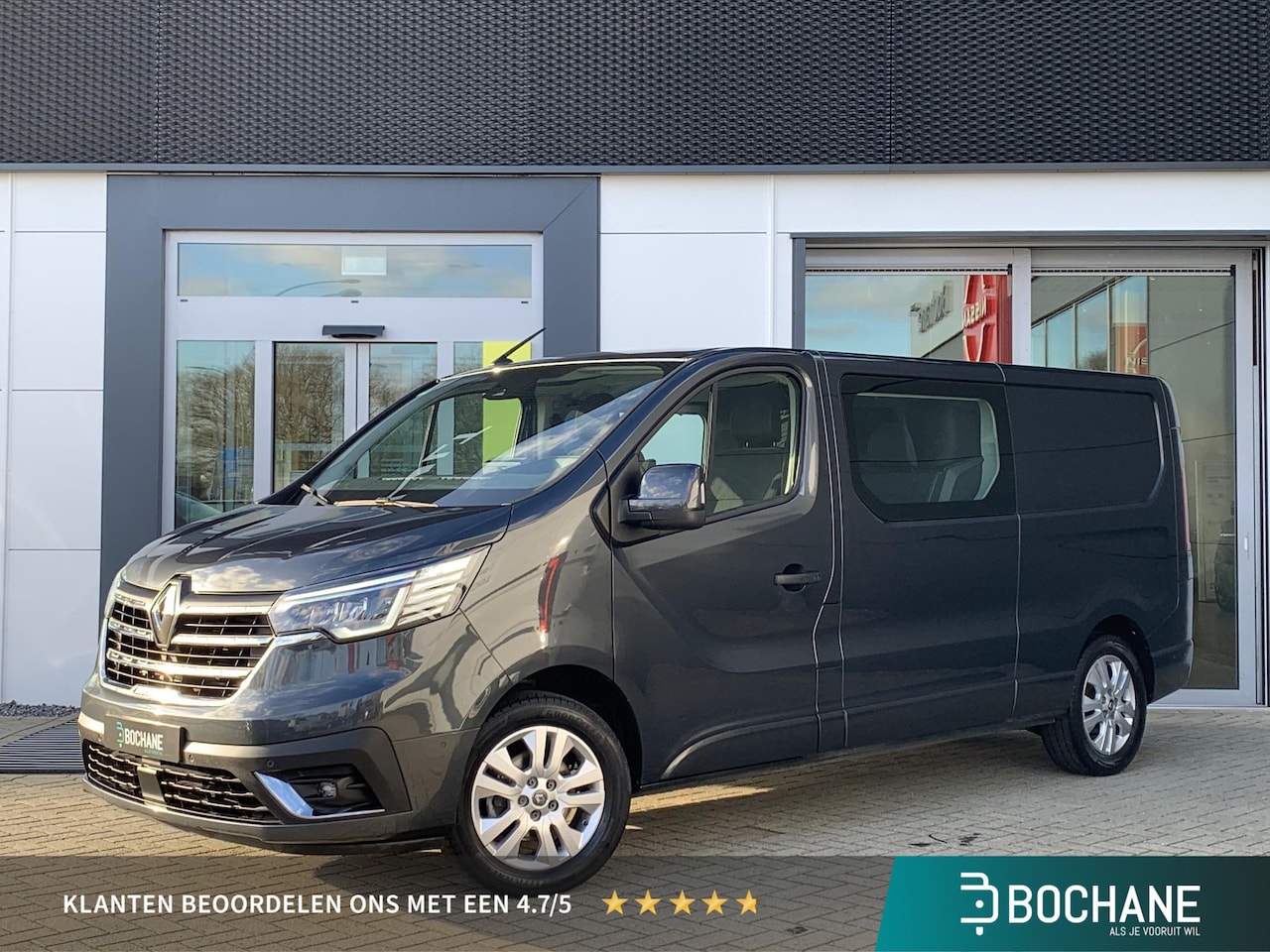 Renault Trafic - 2.0 dCi 150 T29 L2H1 DC Luxe | Dubbel Cabine | Automaat | Trekhaak - AutoWereld.nl