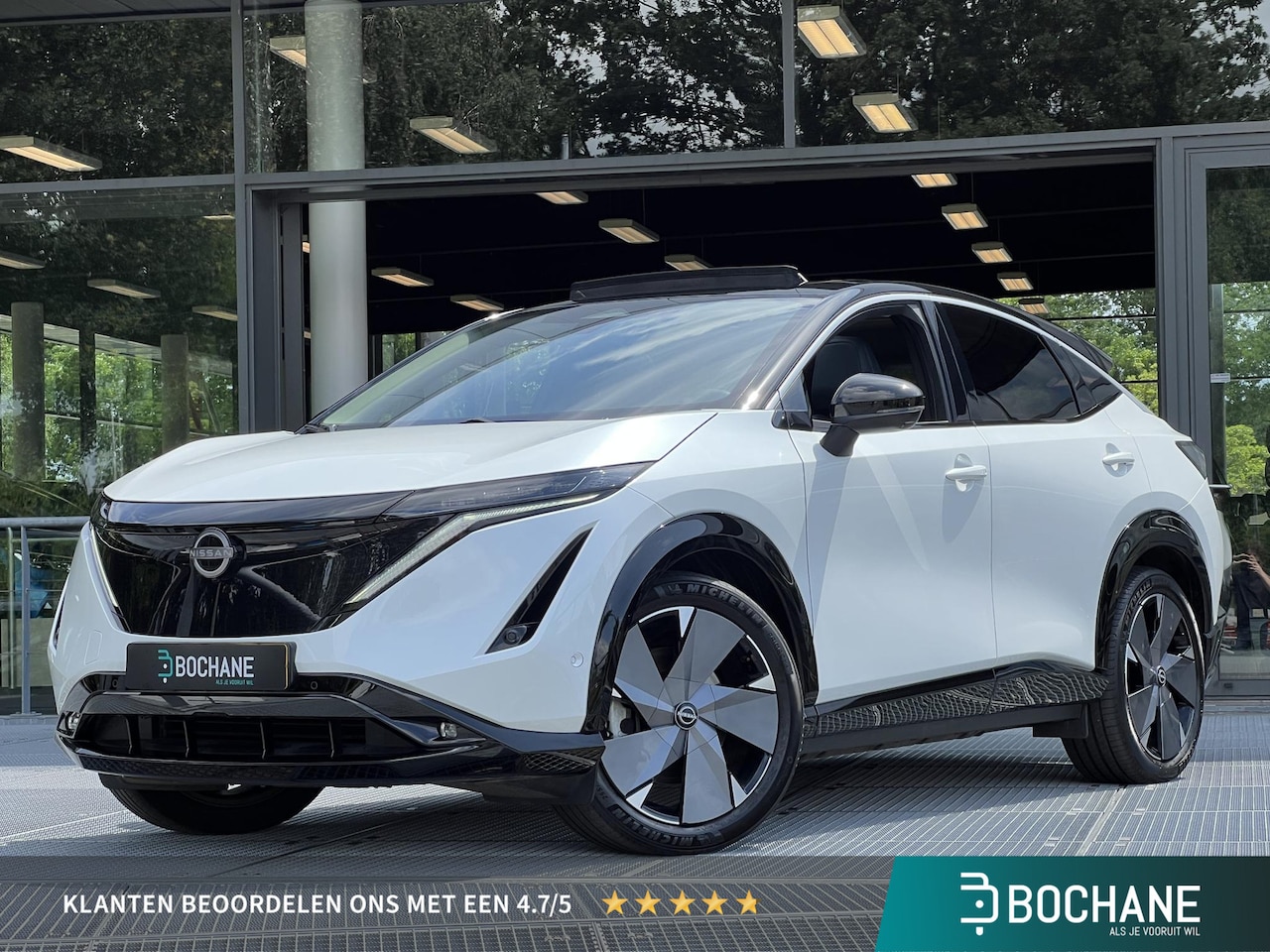 Nissan Ariya - 91 kWh Evolve | Panoramadak | 360° Camera | Apple Carplay | BOSE audio - AutoWereld.nl