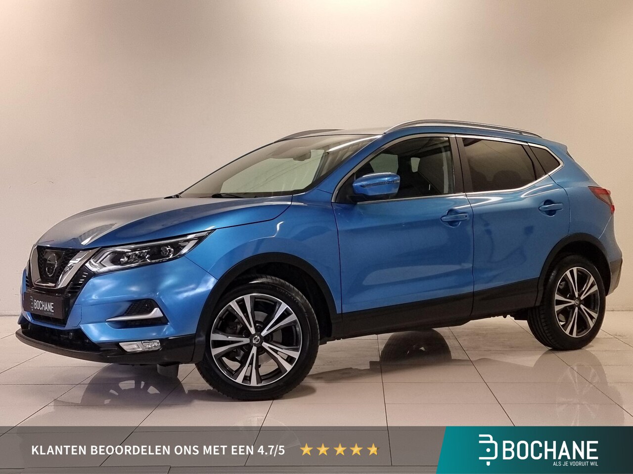 Nissan Qashqai - 1.2 N-Connecta |  360º Camera | Trekhaak | Panoramadak | - AutoWereld.nl