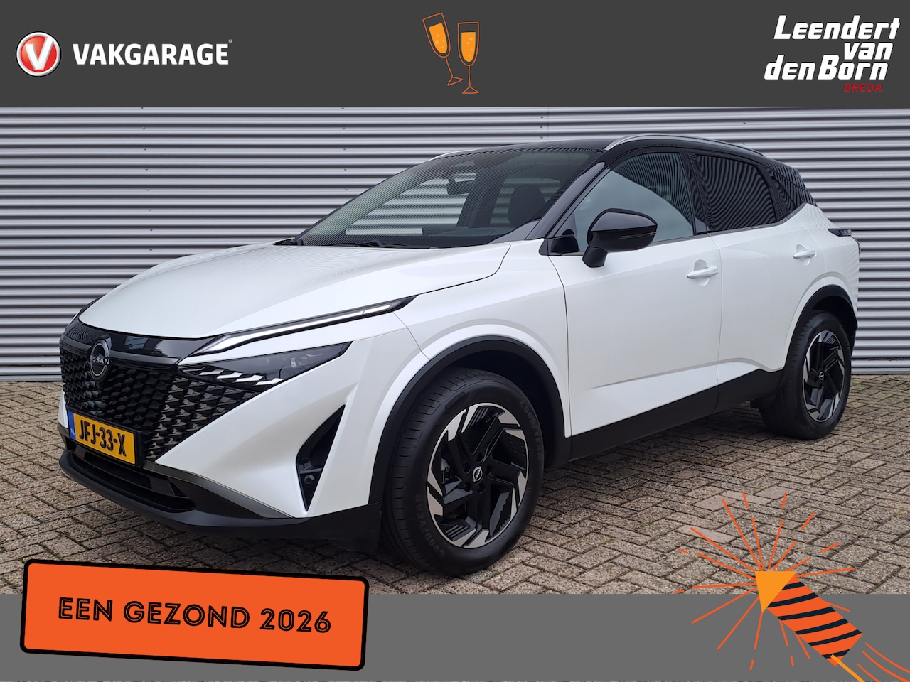 Nissan Qashqai - 1.3 MHEV Xtronic N-Design | Two tone  | Groot scherm | Apple Carplay/Android Auto | 360 Ca - AutoWereld.nl