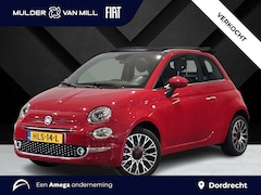 Fiat 500 C - Cabio RED 1.0 Hybrid 70pk | NAVI | CLIMA | DAB+ | 16" LM-VELGEN | APPLE CARPLAY / ANDROID