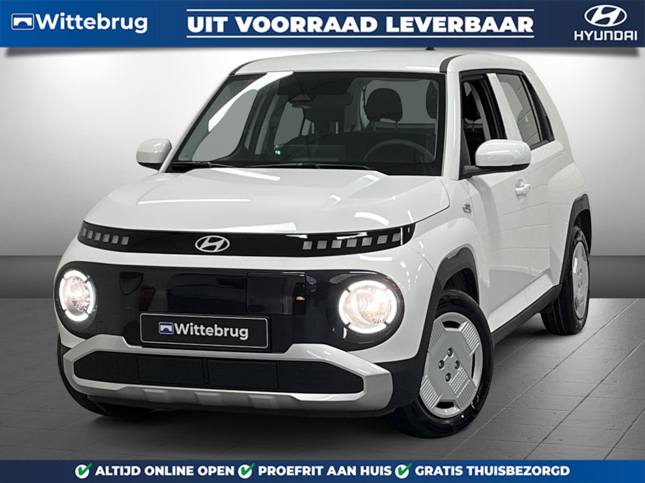 Hyundai Inster - E-Motion 49 kWh NIEUW UIT VOORRAAD LEVERBAAR! | NAVIGATIE | PARKEERCAMERA - AutoWereld.nl