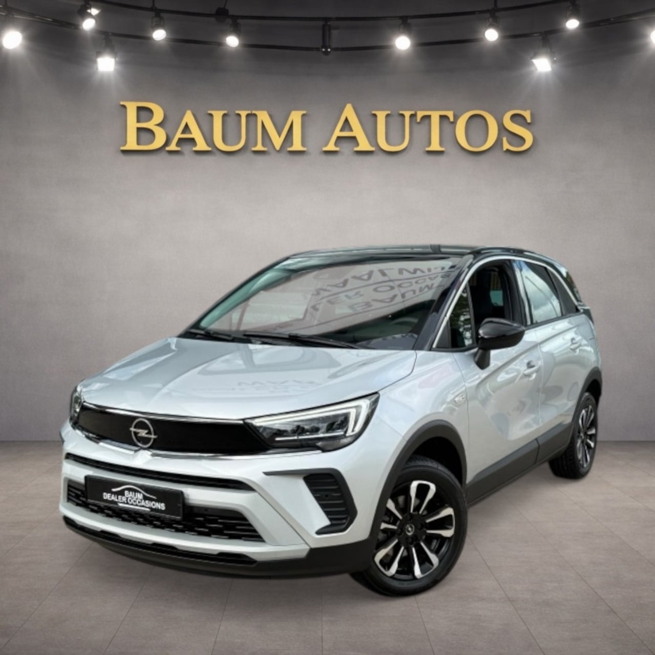 Opel Crossland - 1.2 TURBO ELEGANCE 110PK  AIRCO NAVI PDC-CAMERA. - AutoWereld.nl