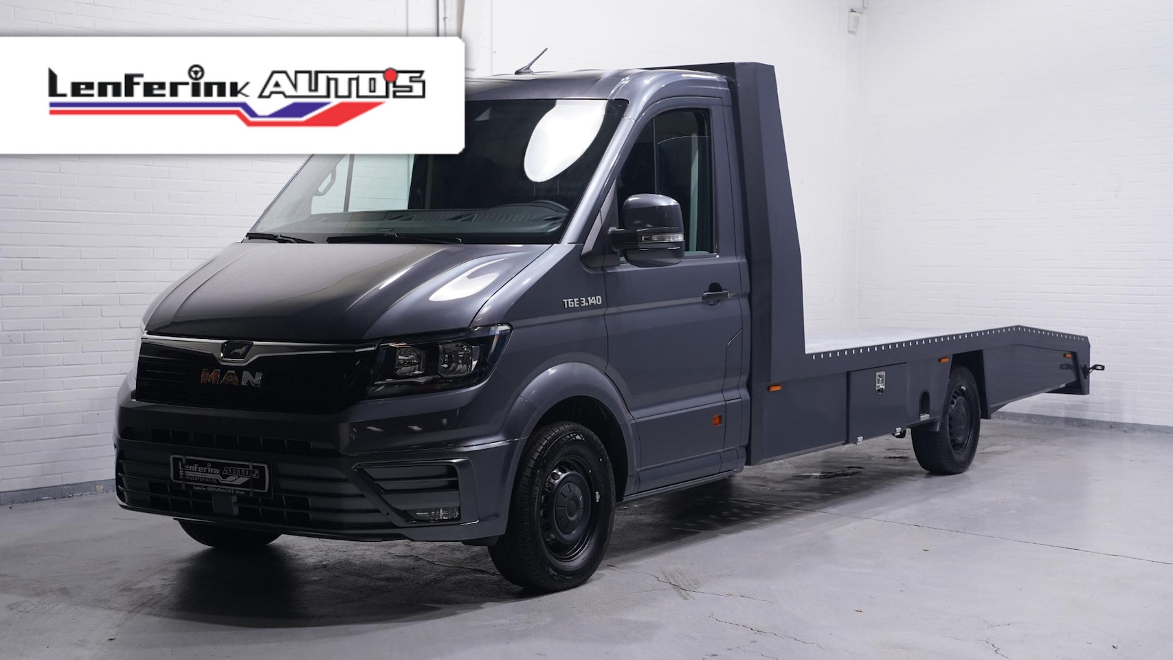 MAN TGE - 2.0 TDI 140 pk Autotransporter Airco, Luchtvering Apple Carplay, Trekhaak 3.500 kg, Cruise - AutoWereld.nl