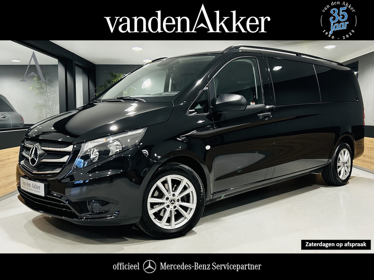 Mercedes-Benz Vito Tourer - 116CDI Automaat L3 Dubbele Cabine // Trekhaak // Airco // Camera // Navigatie // - AutoWereld.nl