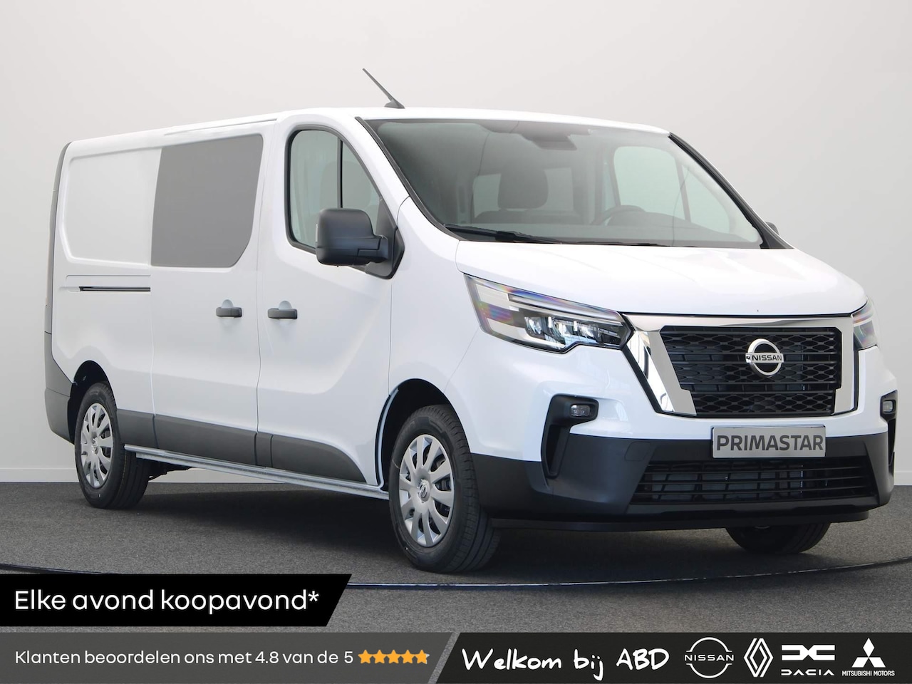 Nissan Primastar - 2.0 dCi 170pk L2H1 N-Connecta | Dubbele Cabine | Achteruitrijcamera | 5 Jaar Fabrieksgaran - AutoWereld.nl