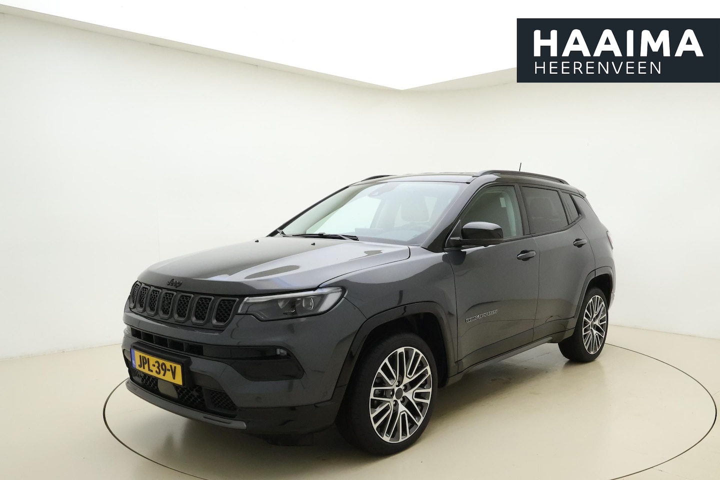 Jeep Compass - 1.5T 130pk Automaat e-Hybrid S | Navigatie | Lederen bekleding | Adapt. Cruise control | C - AutoWereld.nl