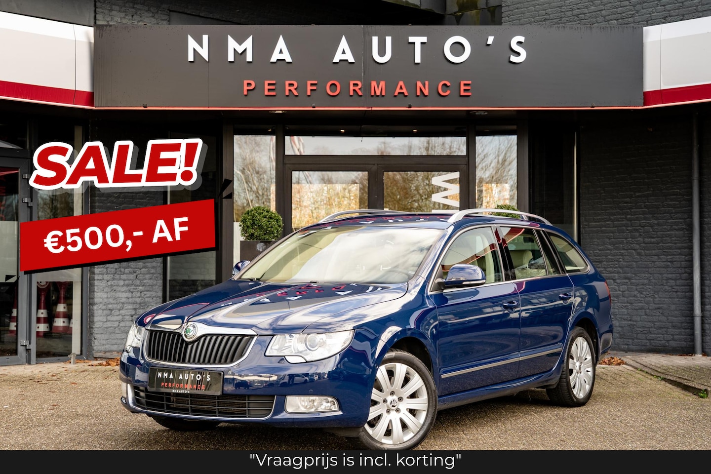 Skoda Superb - 1.8 TSI Elegance DEALER ONDERHOUDEN / 3E EIGENAAR / LEDER STOEL / WEBASTO / MEMORY SEATS - AutoWereld.nl