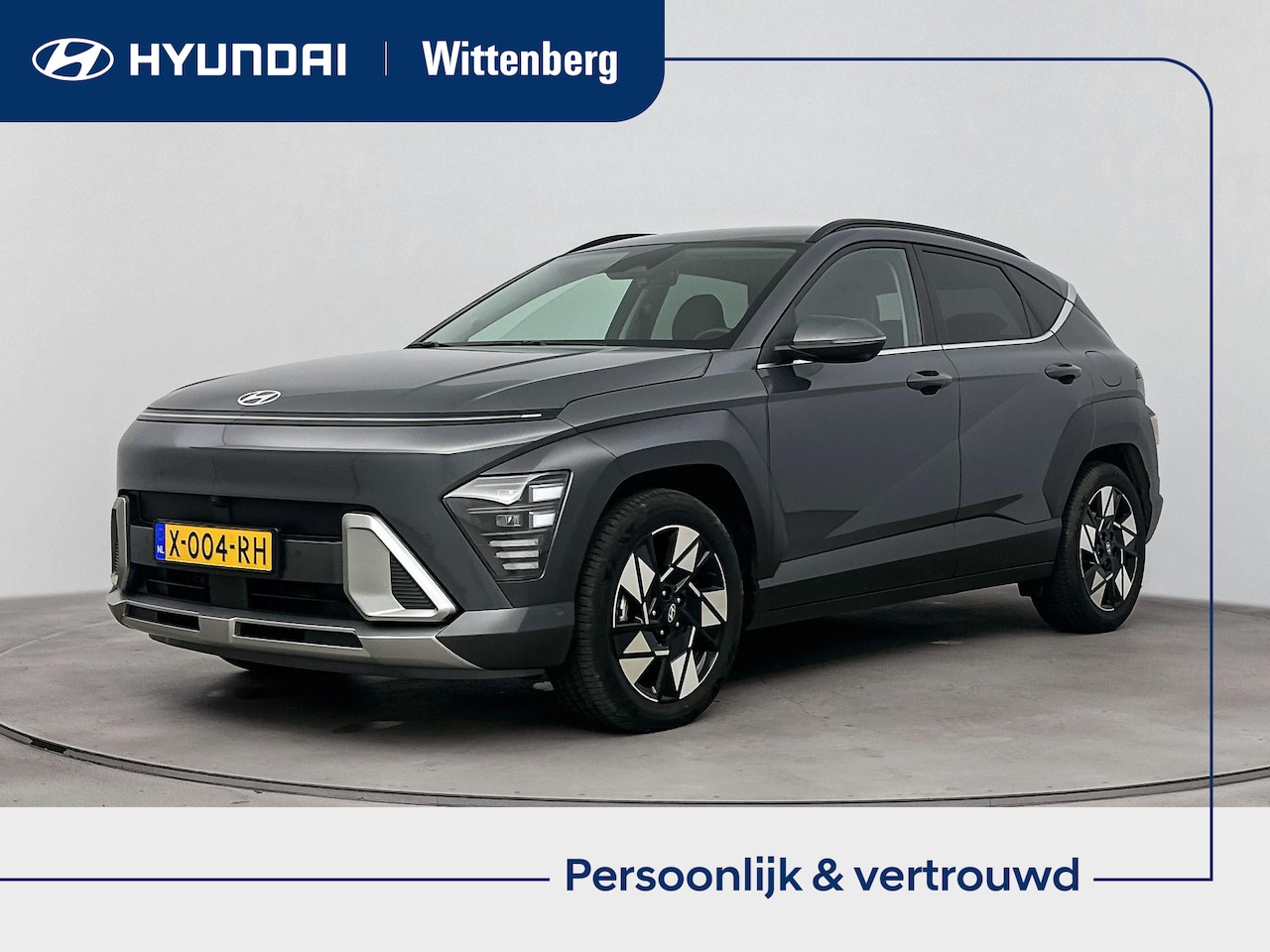 Hyundai Kona - 1.6 GDI HEV Premium | Leer | Memory | Trekhaak | Trekgewicht 1300kg | 360 Camera | El. bed - AutoWereld.nl