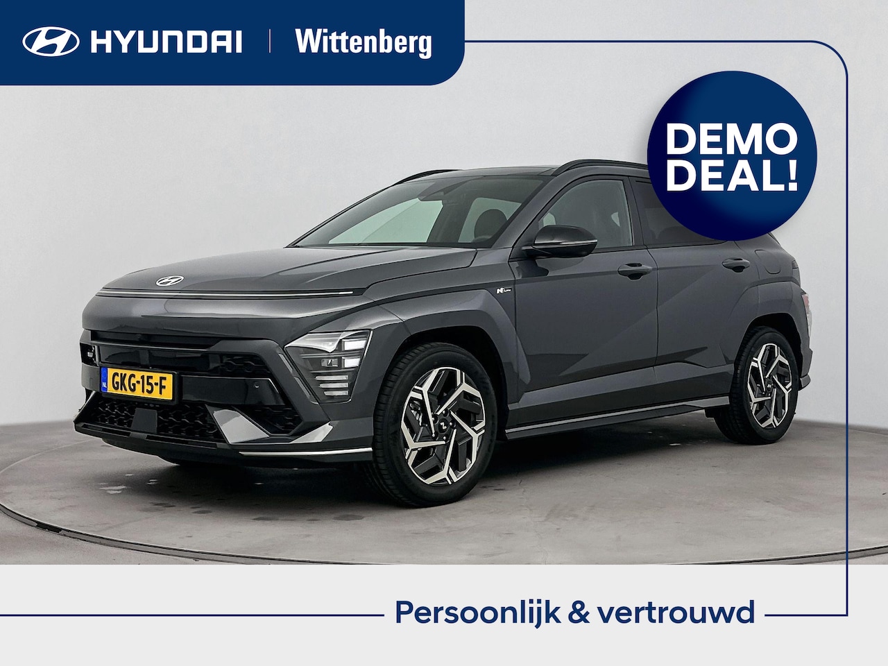 Hyundai Kona - 1.6 GDI HEV N-Line Sky | Schuif/kanteldak | Navi/Carplay | Stoel/stuur verwarming | Memory - AutoWereld.nl