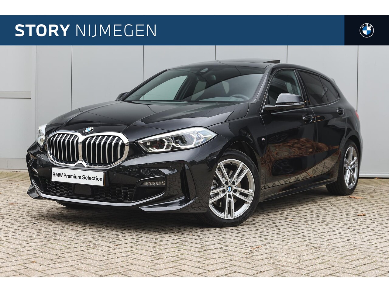 BMW 1-serie - 118i High Executive M Sport Automaat / Panoramadak / Achteruitrijcamera / Comfort Access / - AutoWereld.nl