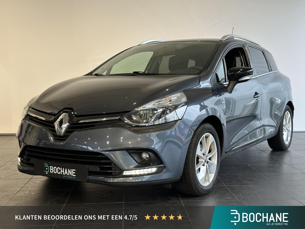 Renault Clio Estate - 0.9 TCe Limited NAVIGATIE | PARKEERSENSOREN ACHTER | AIRCO | ARMSTEUN VOOR - AutoWereld.nl