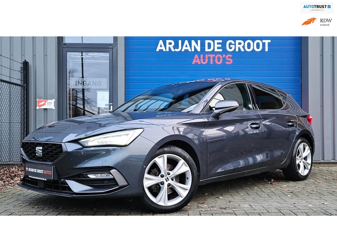 SEAT Leon - 1.5 TSI FR 150PK Navi Clima ACC Lane Assist Digidash Carplay® - AutoWereld.nl