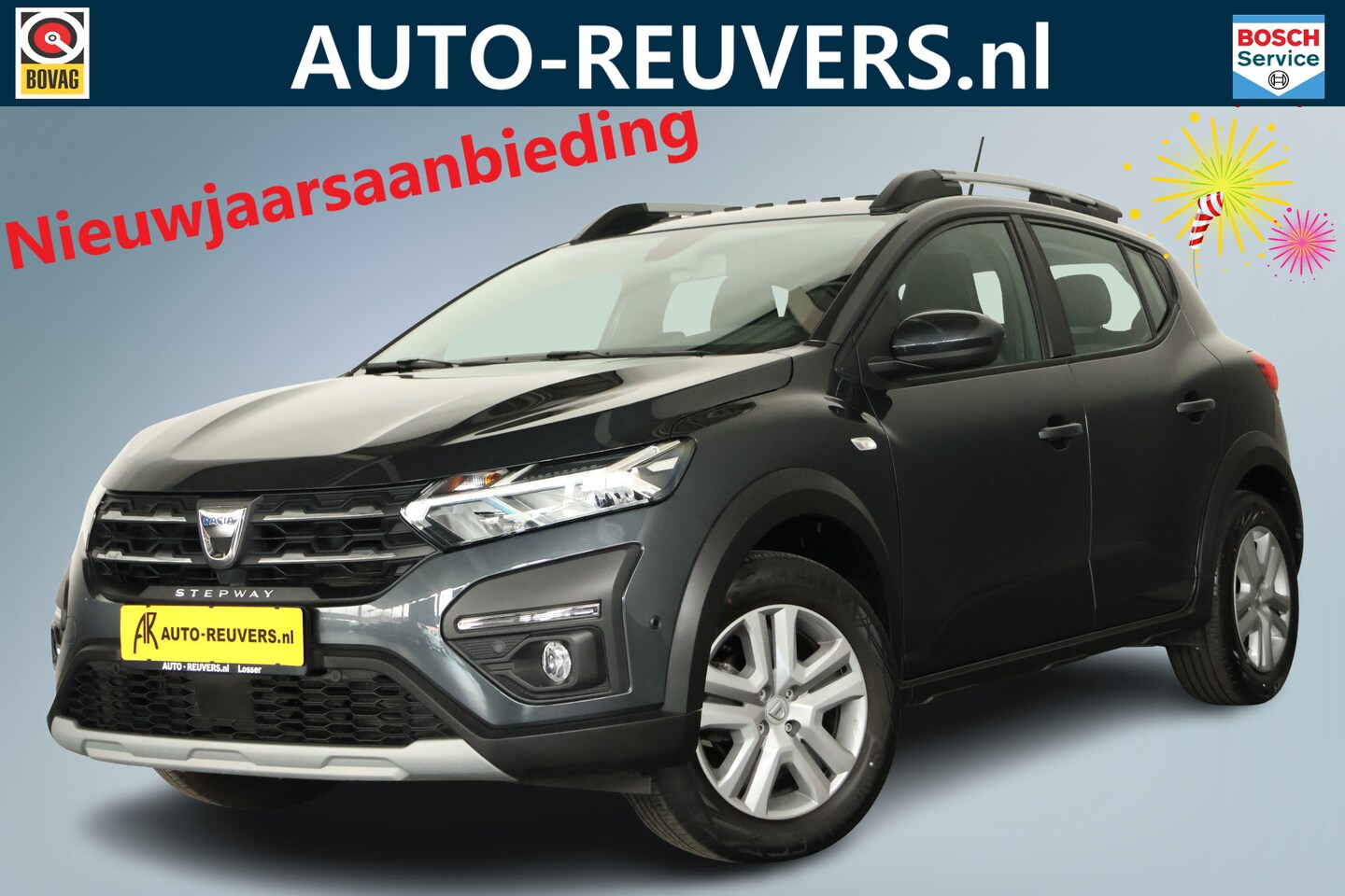 Dacia Sandero Stepway - 1.0 TCe 110 Ultimate 110pk / Opendak / LED / CarPlay / Camera / Clima - AutoWereld.nl