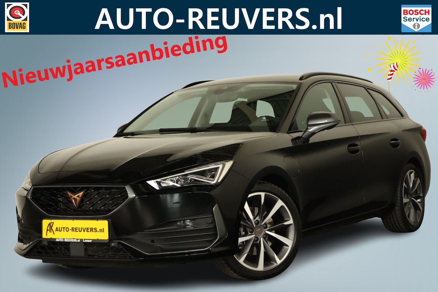 CUPRA Leon Sportstourer - 1.4 e-Hybrid Essential / LED / Navi / CarPlay / Travelassist / Cam - AutoWereld.nl