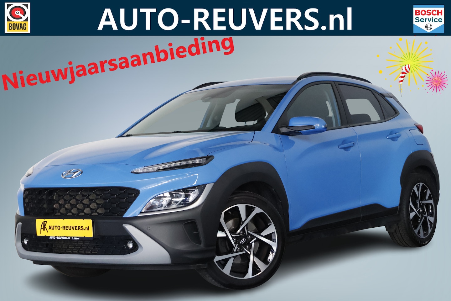 Hyundai Kona - 1.0 T-GDI Premium / LED / Navi / CarPlay / Afn trekhaak / Clima - AutoWereld.nl