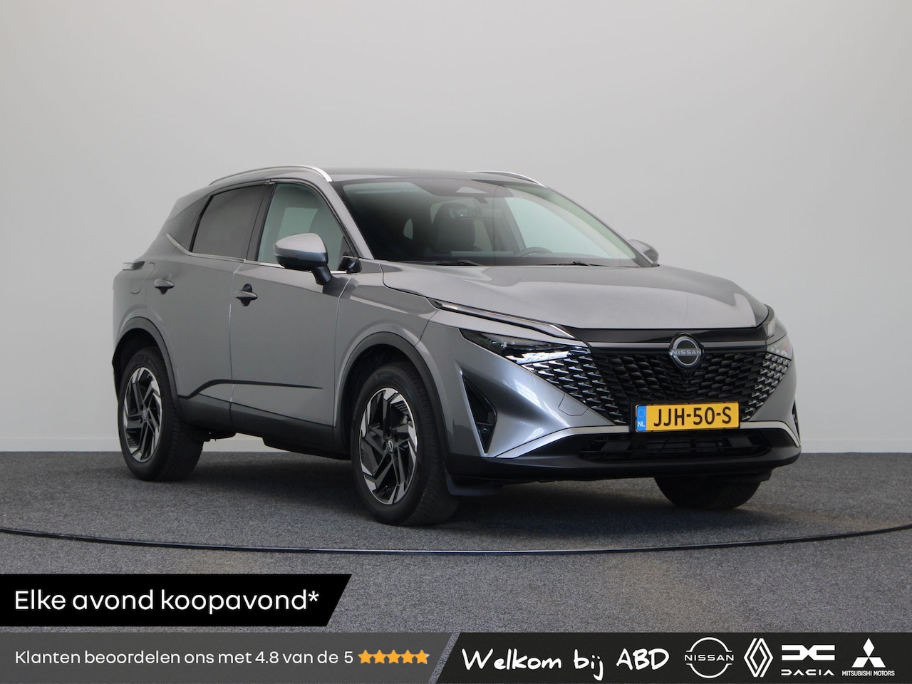Nissan Qashqai - 158pk MHEV Xtronic N-Connecta | Headup display | 18" Velgen | Stoel, Stuur en Voorruitverw - AutoWereld.nl